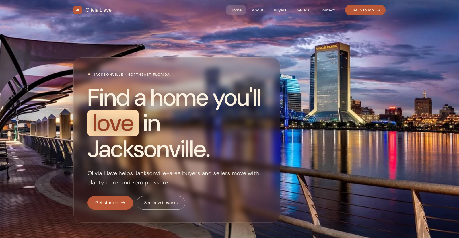 Olivia Llave, REALTOR screenshot