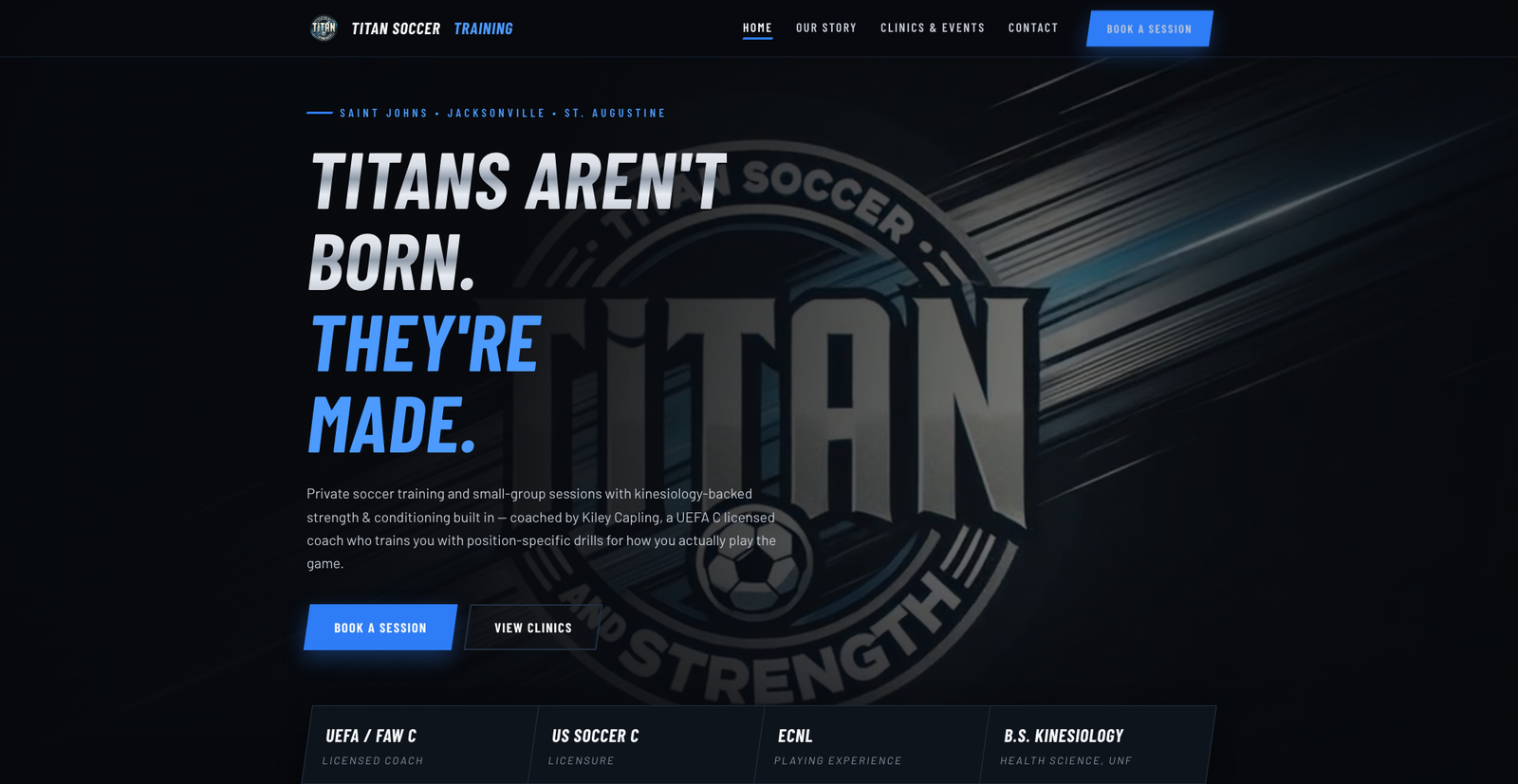 Titan Soccer Training screenshot
